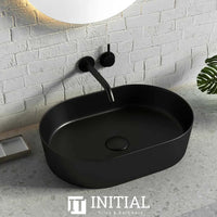 Oval Above Counter Basin, Matte Black, 500 X 340 X 120 mm ,