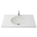 Oval Undermount Basin 420mm Gloss White Ceramic