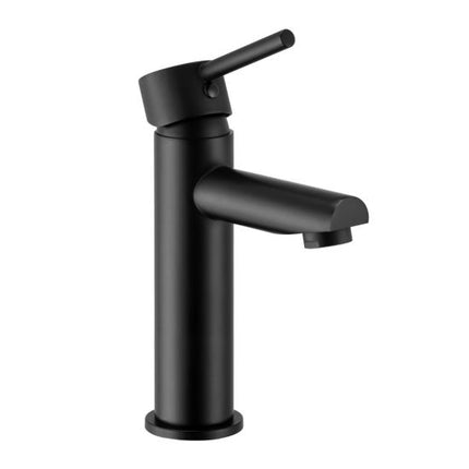 Louis Lever Round Basin Mixer (Tall Version) Matte Black ,