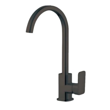 Tera Square Kitchen Mixer Matte Black ,