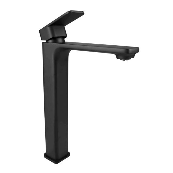 Tera Tall Basin Mixer Matte Black ,