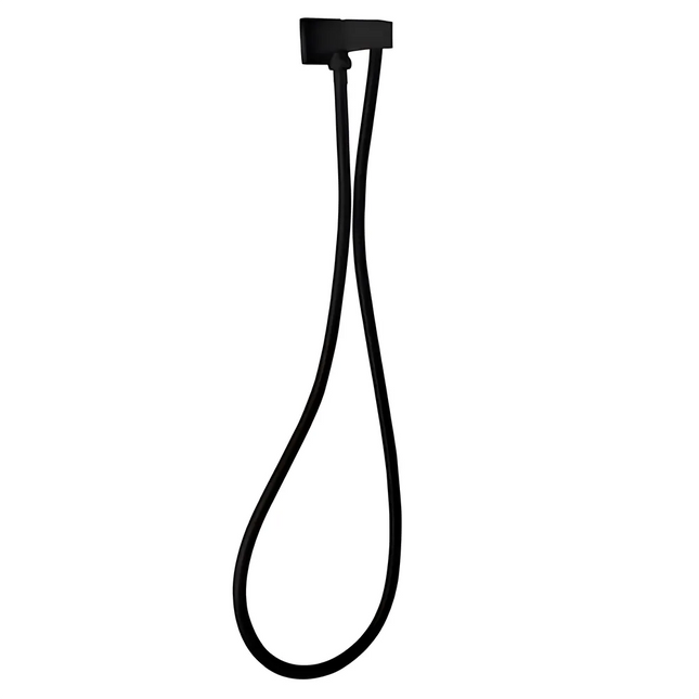 Square Hand Held Shower Set Matt Black ,