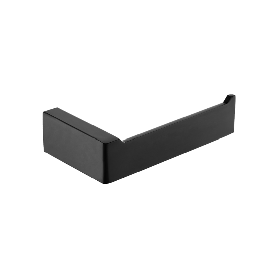 Tera Square Toilet Paper Holder Matt Black ,