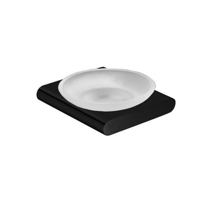 Belle Soap Dish Holder Matte Black ,