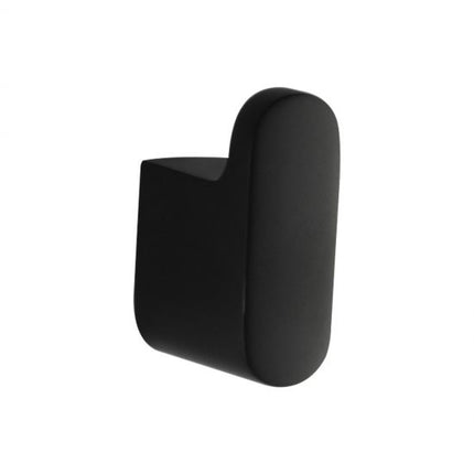 Belle Round Robe Hook Matte Black ,