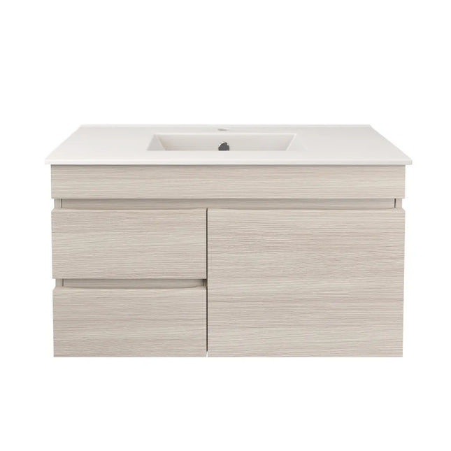 Camden Slim Wall Hung Vanity Coastal Oak