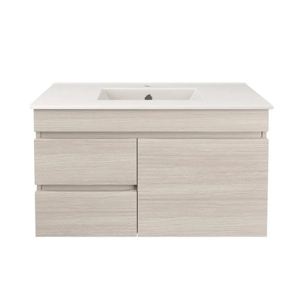 Camden Slim Wall Hung Vanity Coastal Oak