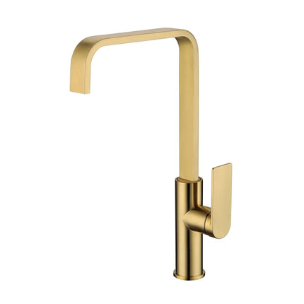 Ruki Sink Mixer Brushed Gold