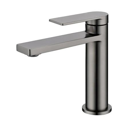 Ruki Basin Mixer Gun Metal Grey, 2 Sizes