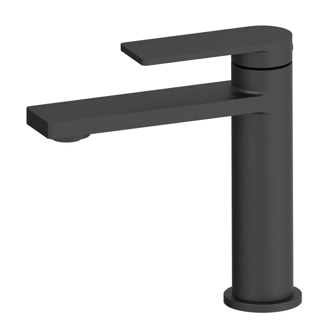 Ruki Basin Mixer Matt Black, 2 Sizes