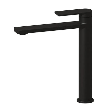 Ruki Basin Mixer Matt Black, 2 Sizes