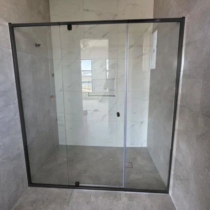 Semi-Frameless 3 Panels Pivot Door Wall to Wall 1450-1920mm