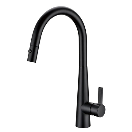 Otus Lux Pull Out Sink Mixer Matt Black