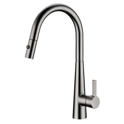 Otus Lux Pull Out Sink Mixer Gun Metal Grey