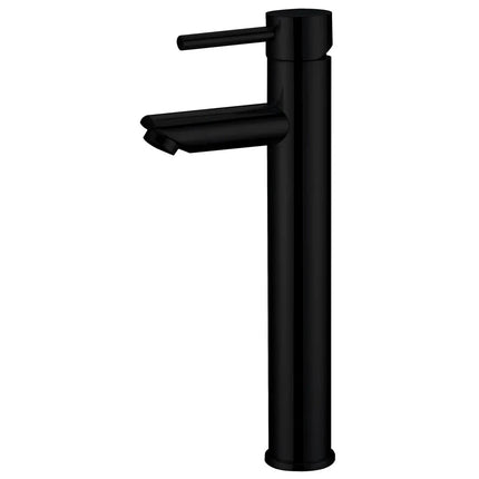 Otus Pin Handle Basin Mixer Matt Black, 2 Sizes
