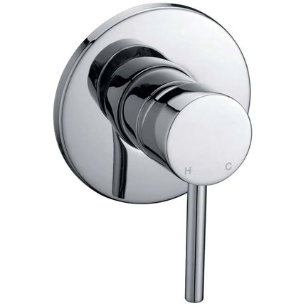 Otus Pin Handle Wall Mixer Chrome