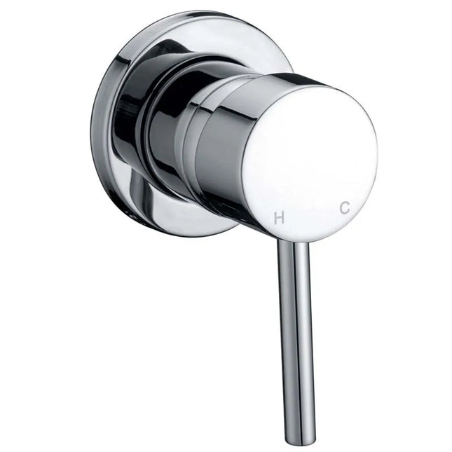 Otus Pin Handle Wall Mixer Chrome