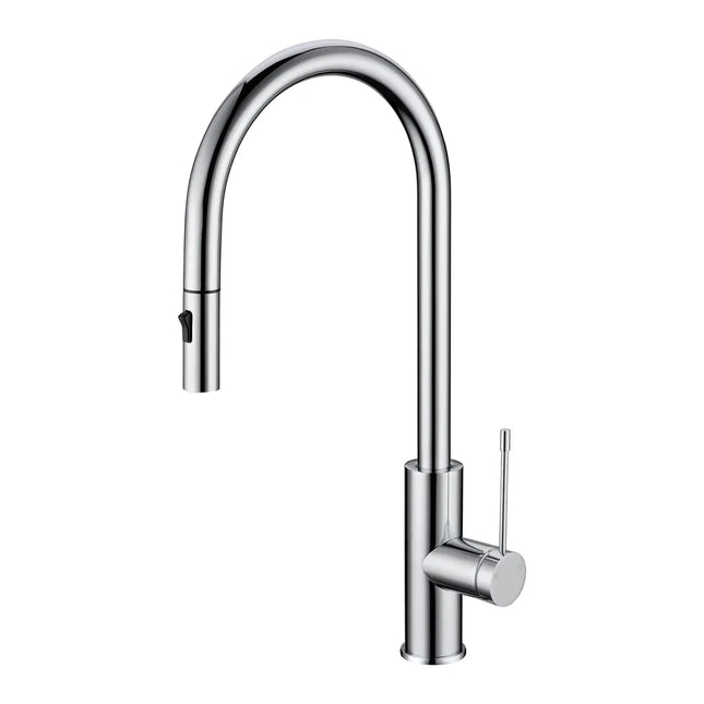 Aziz-II Pull Out Sink Mixer Chrome