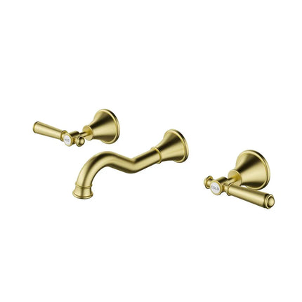 Ikon Clasico Bath Set Brushed Gold