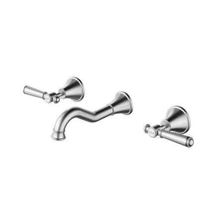 Ikon Clasico Bath Set Brushed Nickel