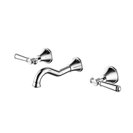 Ikon Clasico Bath Set Chrome