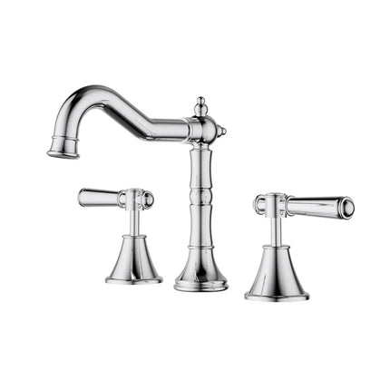 Ikon Clasico Basin Set Chrome