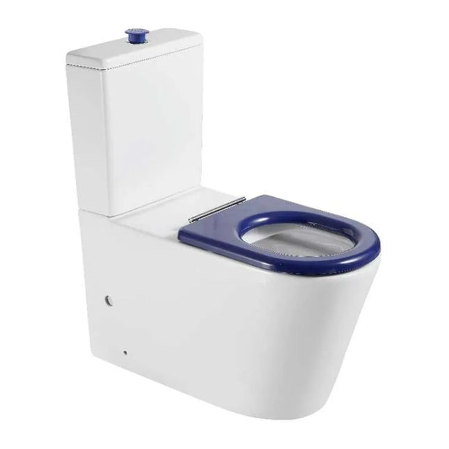 Penna Care Accessible Back to Wall Toilet Suite Gloss White 805X390X890