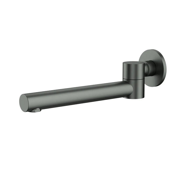 Otus Swivel Bath Spout Gun Metal Grey