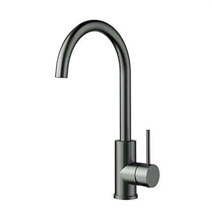 Otus Slimline Sink Mixer Gun Metal Grey