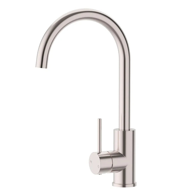 Otus Slimline Sink Mixer Stainless Steel