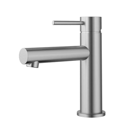 Otus Slimline SS Basin Mixer Stainless Steel, 2 Sizes