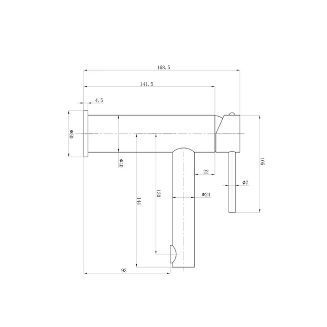 Otus Slimline SS Basin Mixer Stainless Steel, 2 Sizes