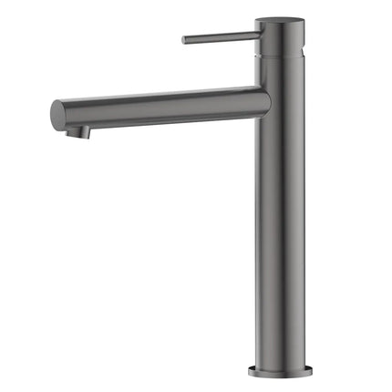 Otus Slimline SS Basin Mixer Gun Metal Grey, 2 Sizes