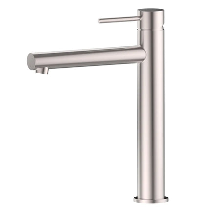 Otus Slimline SS Basin Mixer Stainless Steel, 2 Sizes