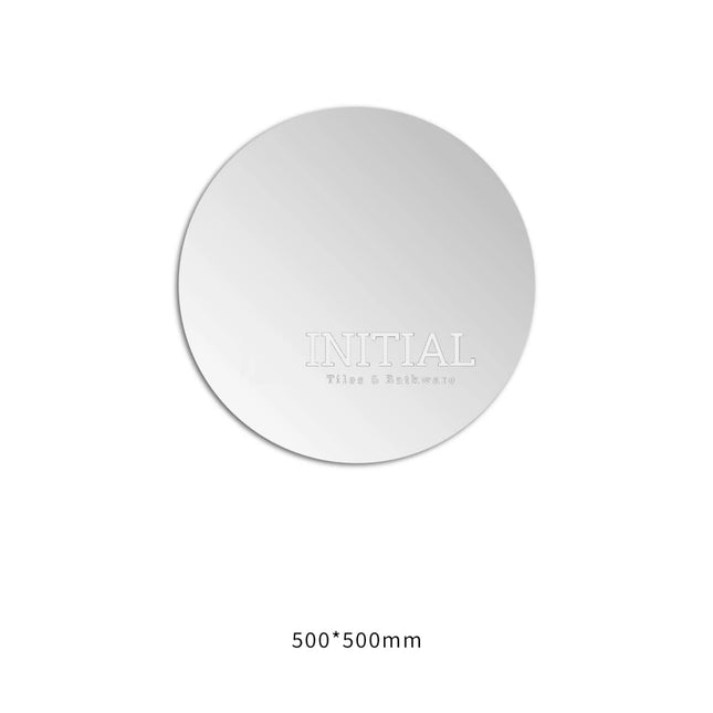 Pencil Edge Round Mirror, 5 Sizes , 500mm