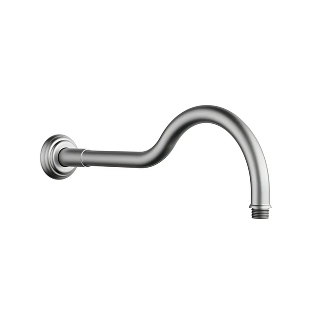 Ikon Clasico Shower Arm Brushed Nickel