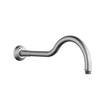 Ikon Clasico Shower Arm Brushed Nickel