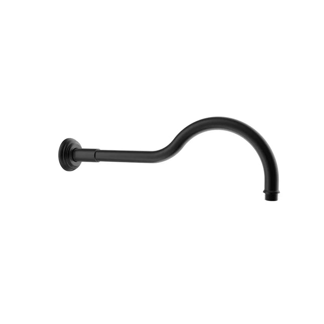 Ikon Clasico Shower Arm Matt Black