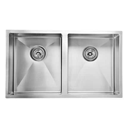 Rosa Stainless Steel Top/Undermount Sink Double Bowls 760 X 440mm