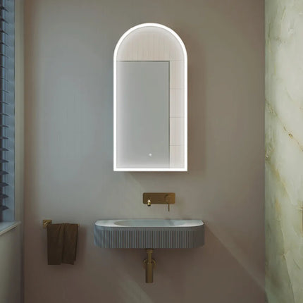 Fienza Arch LED Mirror Cabinet