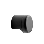 Point Knob Matte Black 25mm