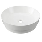 Radius Basin 400mm Gloss White