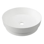 Radius Basin 400mm Matt White