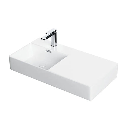 Fienza Petra 800 Wall Hung Basin Gloss White ,