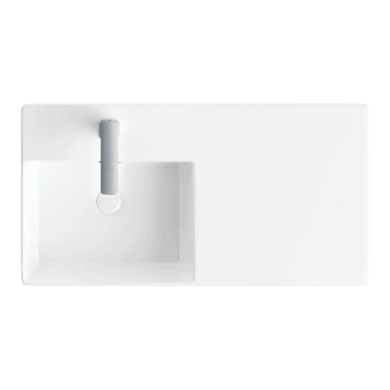 Fienza Petra 800 Wall Hung Basin Gloss White ,