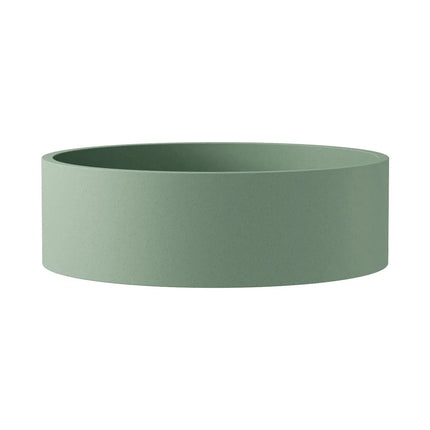 Fienza Jada Round Concrete Above Counter Basin Sage