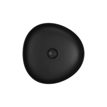 Fienza Pebble Above Counter Basin Matt Black, 3 Sizes