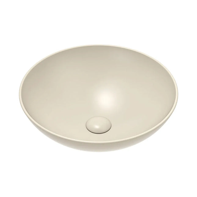 Fienza Aluca Above Counter Basin Matte Khaki ,