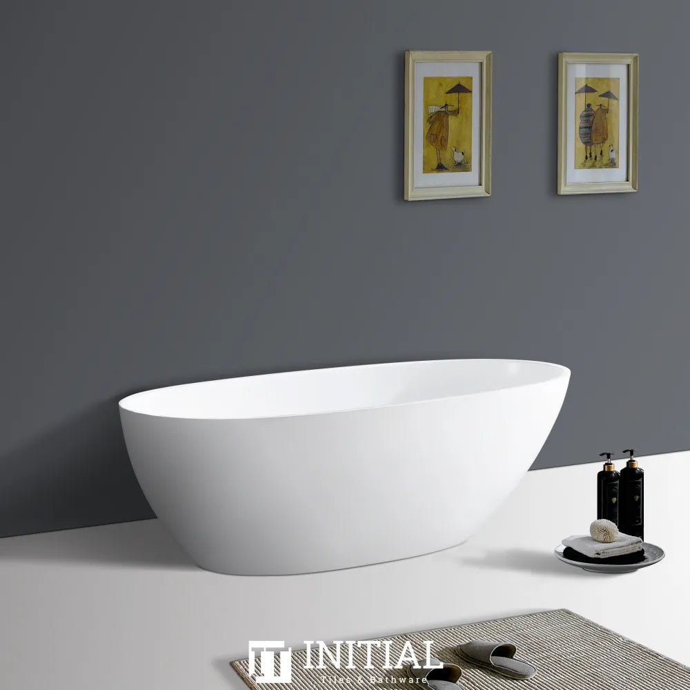 Chero 1500 Freestanding Bathtub Gloss White Non-Over Flow 1500X750X590 ,