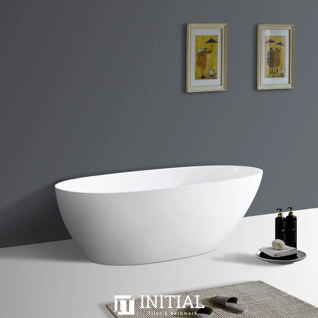 Chero 1500 Freestanding Bathtub Matte White Non-Over Flow 1500X750X590 ,